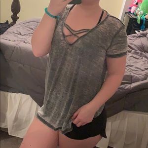 Aero Criss/Cross front shirt